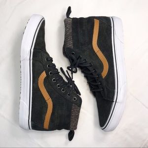 Black suede Old Skool Vans